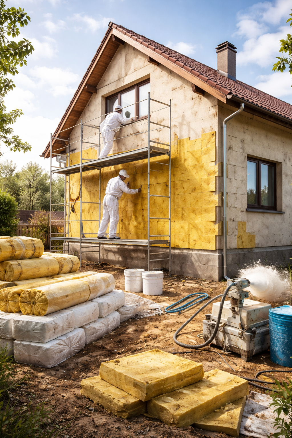 Профессиональное утепление домов в Керчи — тепло, надежность, экономия